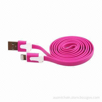 Lightning USB Flat Cable for Apple iPhone 5